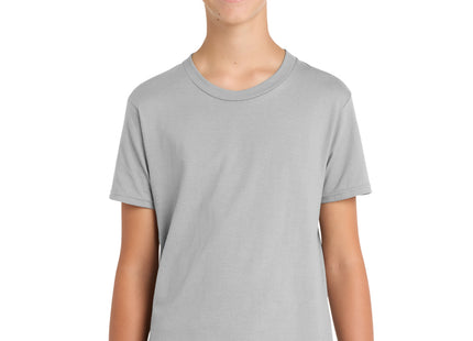 Port & Co Youth Fan Favorite Tee PC450Y Silver