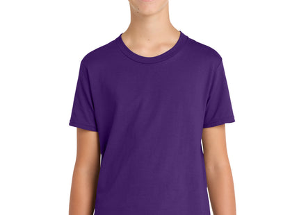 Port & Co Youth Fan Favorite Tee PC450Y Team Purple