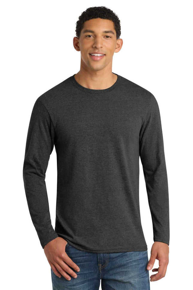 Port & Co Long Sleeve Fan Favorite  Blend Tee PC455LS