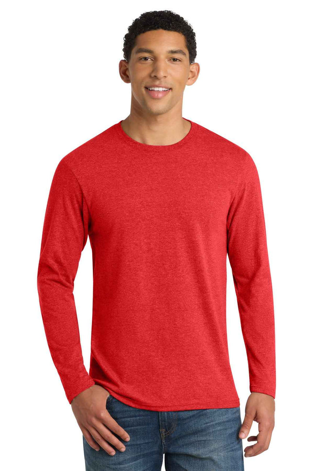 Port & Co Long Sleeve Fan Favorite  Blend Tee PC455LS