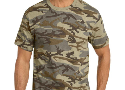 Port & Co Core Cotton Camo Tee PC54C