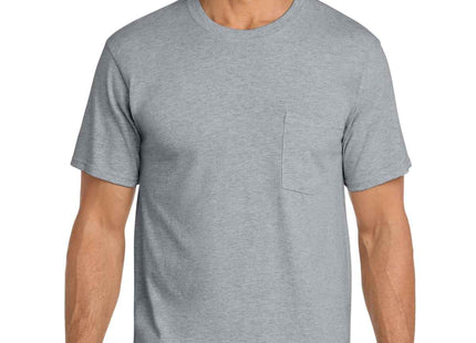 Port & Co Core Cotton Pocket Tee PC54P