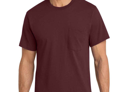 Port & Co Core Cotton Pocket Tee PC54P