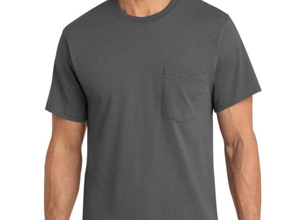Port & Co Core Cotton Pocket Tee PC54P