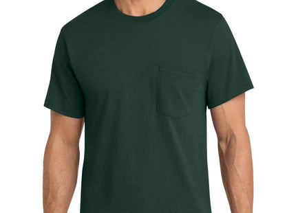 Port & Co Core Cotton Pocket Tee PC54P