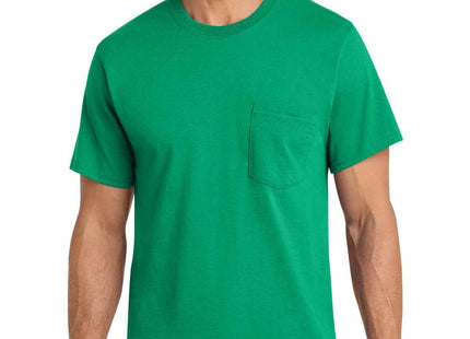 Port & Co Core Cotton Pocket Tee PC54P