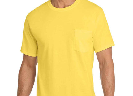 Port & Co Core Cotton Pocket Tee PC54P