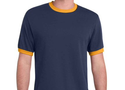 Port & Co Core Cotton Ringer Tee PC54R