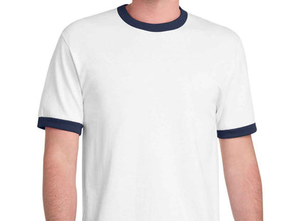 Port & Co Core Cotton Ringer Tee PC54R