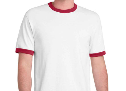 Port & Co Core Cotton Ringer Tee PC54R