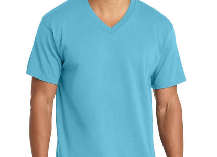 Port & Co Core Cotton VNeck Tee PC54V