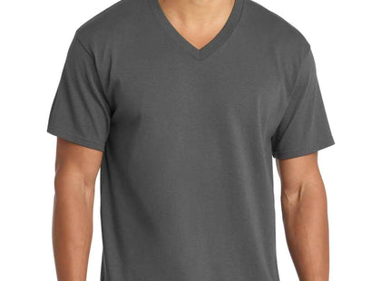 Port & Co Core Cotton VNeck Tee PC54V