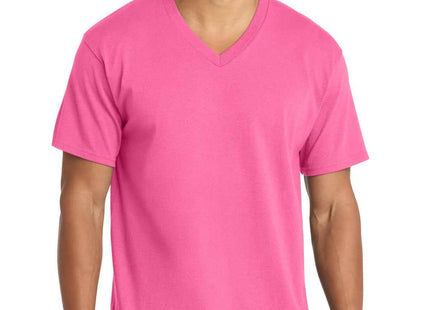Port & Co Core Cotton VNeck Tee PC54V
