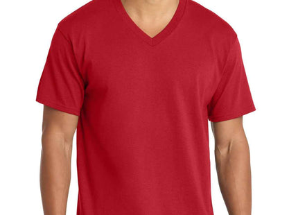 Port & Co Core Cotton VNeck Tee PC54V