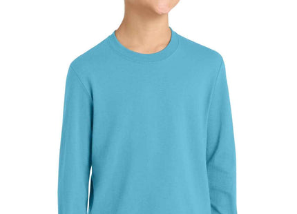 Port & Co Youth Long Sleeve Core Cotton Tee PC54YLS