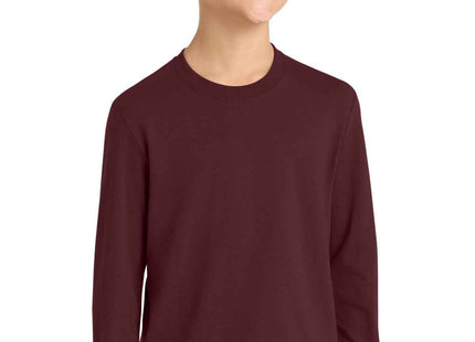 Port & Co Youth Long Sleeve Core Cotton Tee PC54YLS