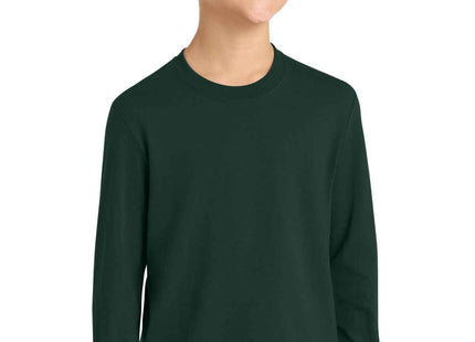 Port & Co Youth Long Sleeve Core Cotton Tee PC54YLS