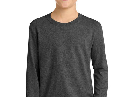 Port & Co Youth Long Sleeve Core Cotton Tee PC54YLS