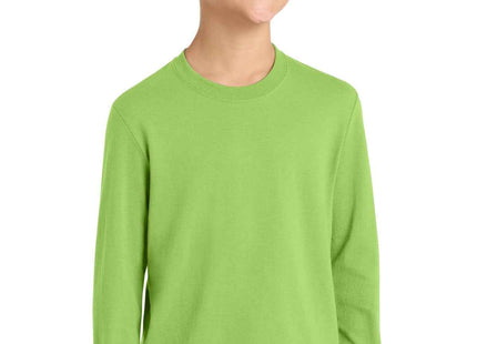 Port & Co Youth Long Sleeve Core Cotton Tee PC54YLS