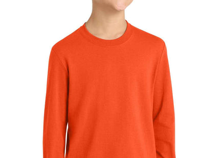 Port & Co Youth Long Sleeve Core Cotton Tee PC54YLS