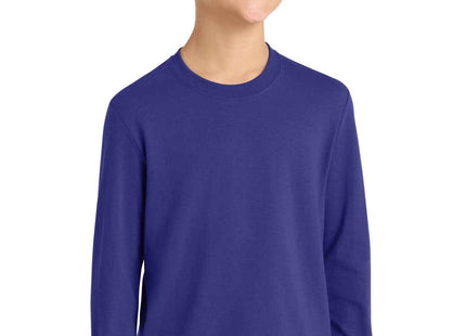 Port & Co Youth Long Sleeve Core Cotton Tee PC54YLS