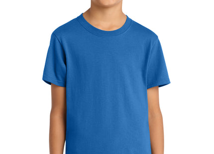 Port & Co Youth Core Cotton Tee PC54Y Royal