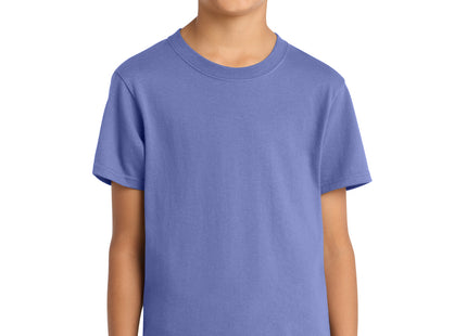 Port & Co Youth Core Cotton Tee PC54Y Violet