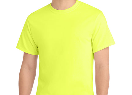 Port & Co Core Cotton Tee PC54 Neon Yellow