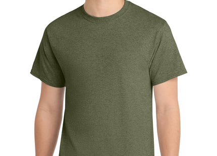 Port & Co Core Cotton Tee PC54 Olive Drab Green Heather