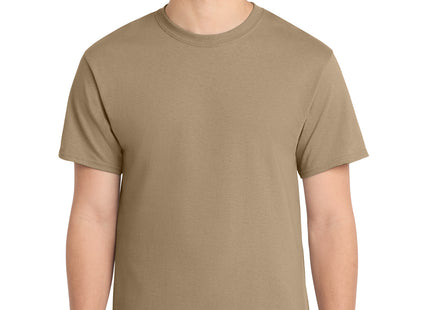 Port & Co Core Cotton Tee PC54 Sand