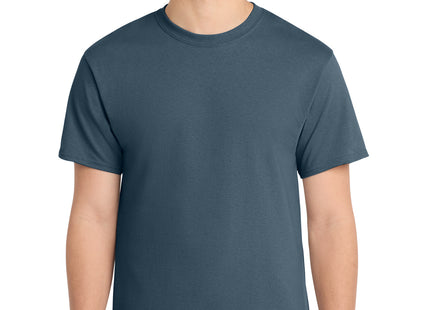 Port & Co Core Cotton Tee PC54 Steel Blue