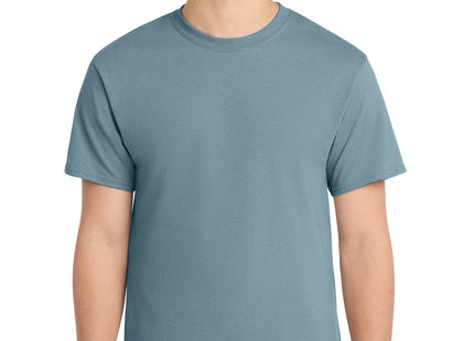 Port & Co Core Cotton Tee PC54 Stonewashed Blue