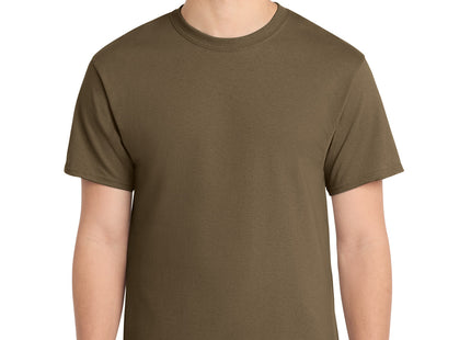 Port & Co Core Cotton Tee PC54 Woodland Brown
