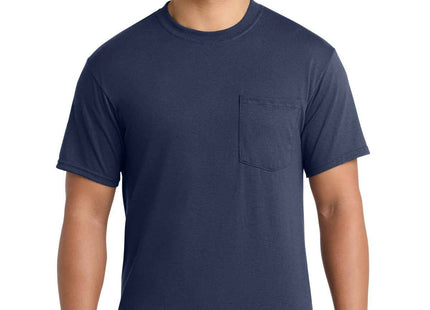 Port & Co Tall Core Blend Pocket Tee PC55PT