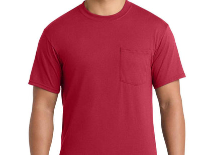 Port & Co Tall Core Blend Pocket Tee PC55PT