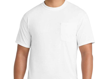 Port & Co Core Blend Pocket Tee PC55P