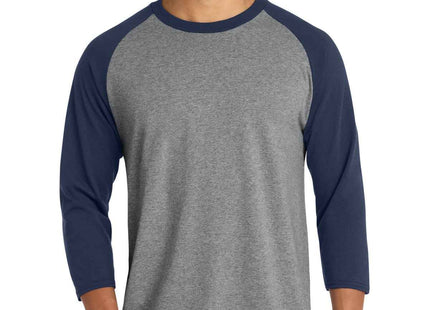 Port & Co Core Blend 3/4Sleeve Raglan Tee PC55RS