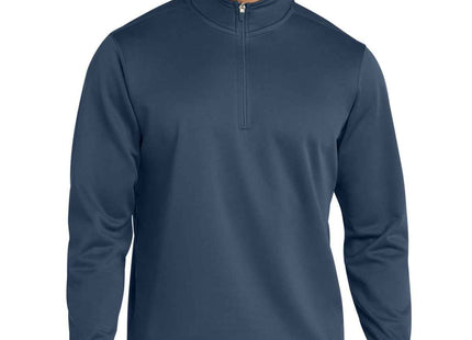 Port & Co Performance Fleece 1/4Zip Pullover Sweatshirt PC590Q