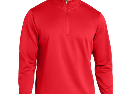 Port & Co Performance Fleece 1/4Zip Pullover Sweatshirt PC590Q