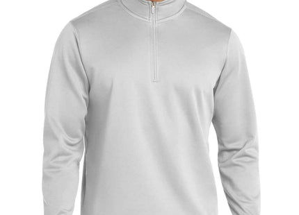 Port & Co Performance Fleece 1/4Zip Pullover Sweatshirt PC590Q