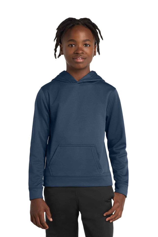Port & Co Youth Performance Fleece Pullover Hooded Sweatshirt PC590YH
