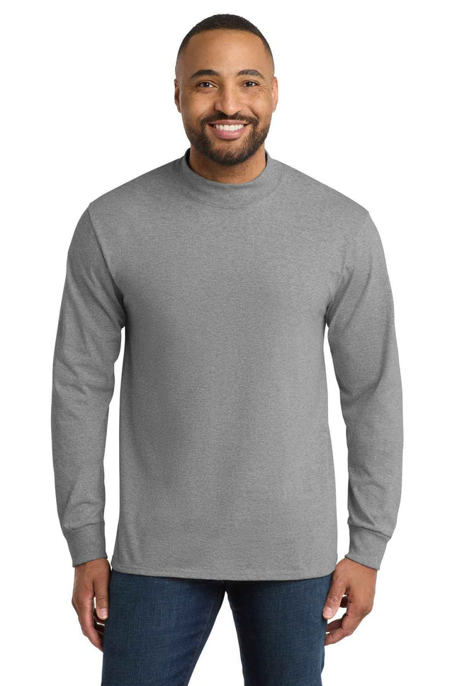 Port & Co Essential Mock Turtleneck PC61M