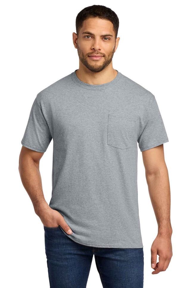 Port & Co Tall Essential Pocket Tee PC61PT
