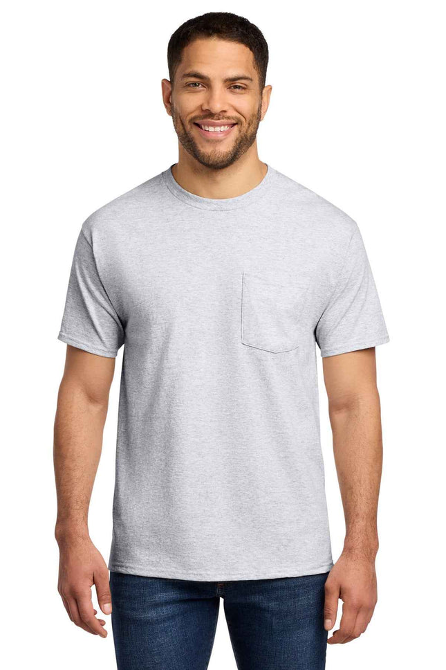 Port & Co Essential Pocket Tee PC61P