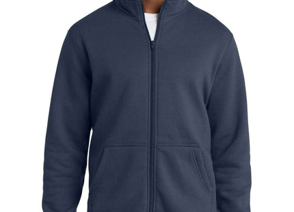 Port & Co Core Fleece Cadet FullZip Sweatshirt PC78FZ