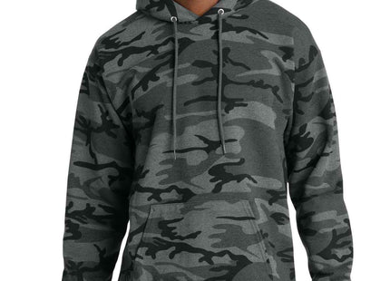 Port & Co Core Fleece Camo Pullover Hooded Sweatshirt PC78HC