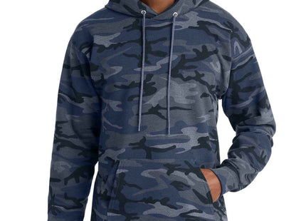 Port & Co Core Fleece Camo Pullover Hooded Sweatshirt PC78HC