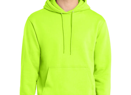Port & Co Core Fleece Pullover Hooded Sweatshirt PC78H S. Green
