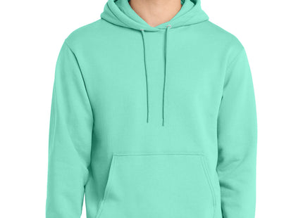 Port & Co Core Fleece Pullover Hooded Sweatshirt PC78H True Celadon