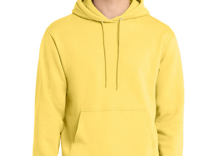 Port & Co Core Fleece Pullover Hooded Sweatshirt PC78H Yellow